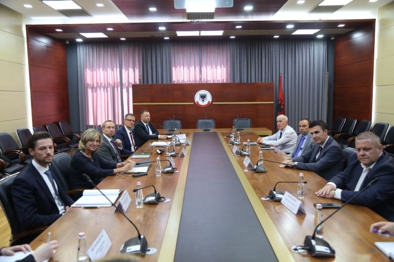 Zëvendëspresidentja e Zyrës së Policisë Federale Gjermane takim me Prokurorin e Përgjithshëm, Olsian Çela