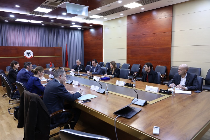 The General Prosecutor, Olsian Çela, holds a meeting with the Eurojust delegation headed by Vice President Boštjan Škrlec, the newest project is presented