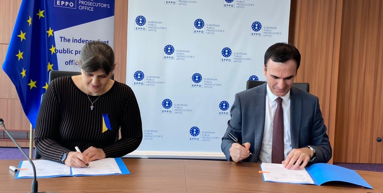 Bashkëpunim në çështjet penale dhe shkëmbimit të informacionit, nënshkruhet marrëveshja mes EPPO dhe Prokurorit të Përgjithshëm, Olsian Çela