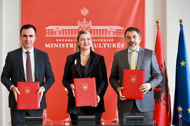 The agreement ''On the temporary storage of seized objects that are part of the cultural heritage'' is signed