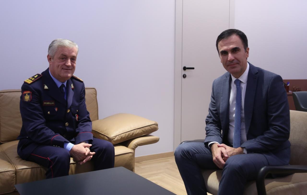The Prosecutor General, Olsian Çela meets the Director General of the State Police, focusing on increasing the professional capacities of the investigation structures