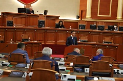 Raportimi i Prokurorit të Përgjithshëm në Kuvendin e Shqipërisë “Mbi gjendjen e kriminalitetit për vitin 2020”